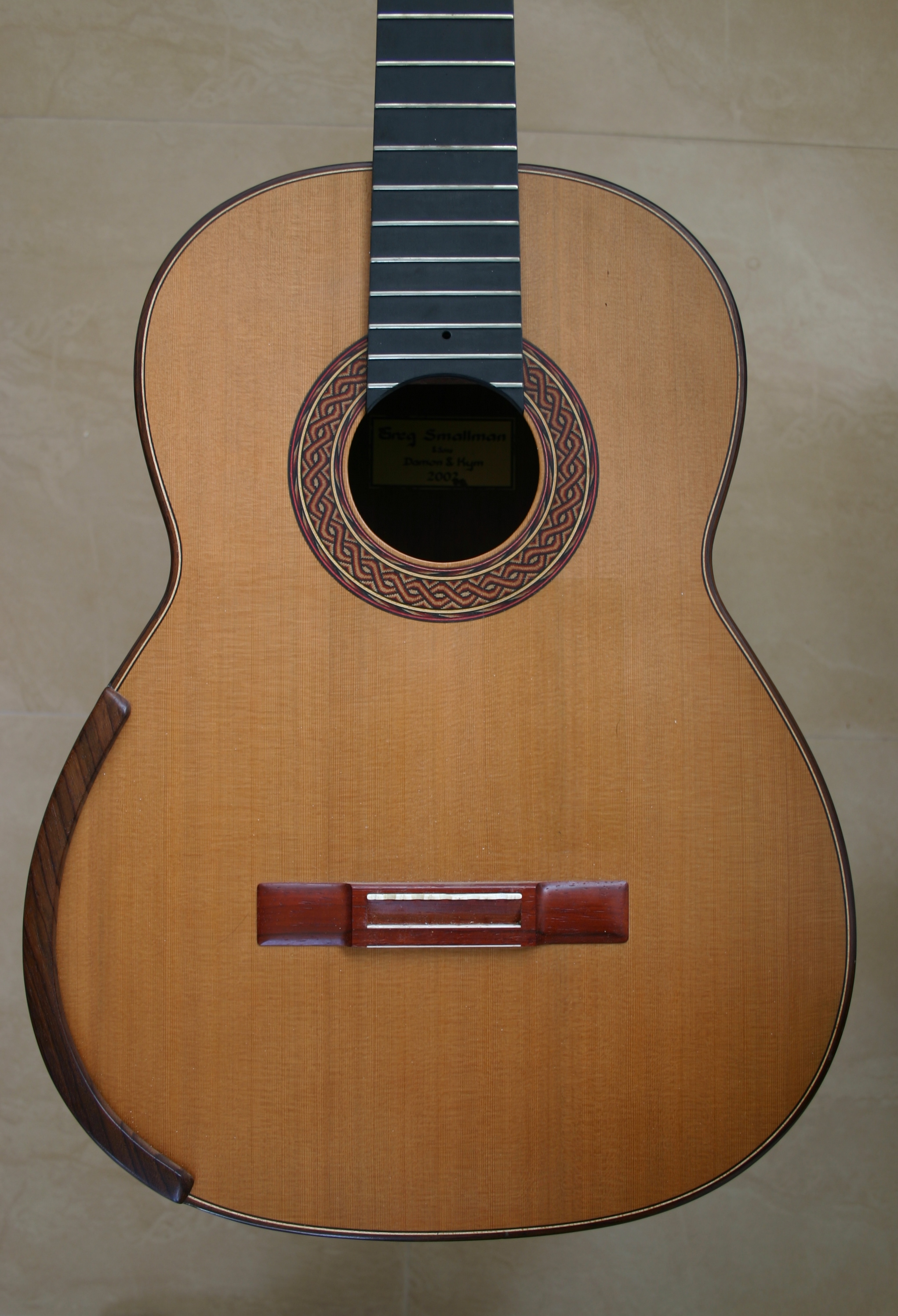 Smallman Guitar Front Photo by Greg Smallman CutCommon